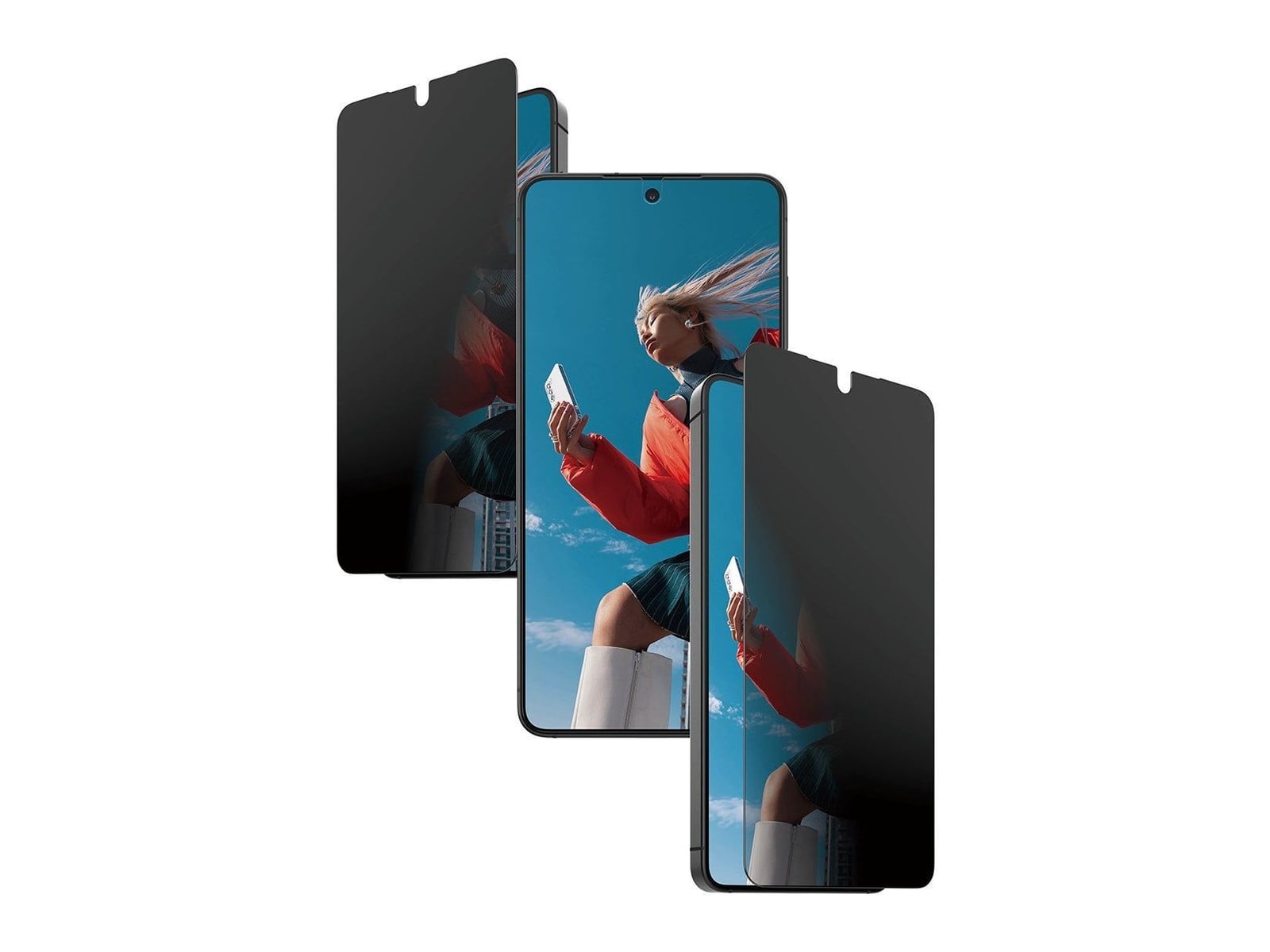 PanzerGlass - 2-Way Privacy Screen Protector Samsung Galaxy S26 Ultra-Wide Fit w. Fastfit in-a-box