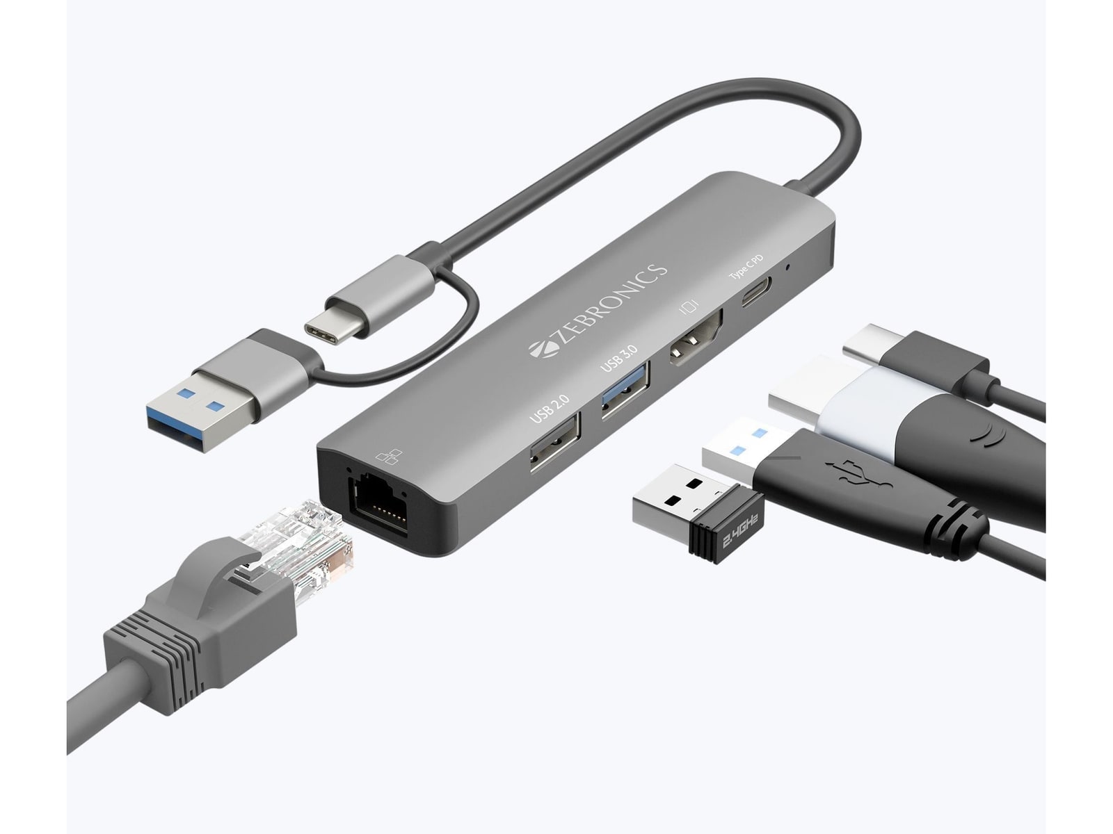 Zebronics - Zeb CT51 USB Hubs