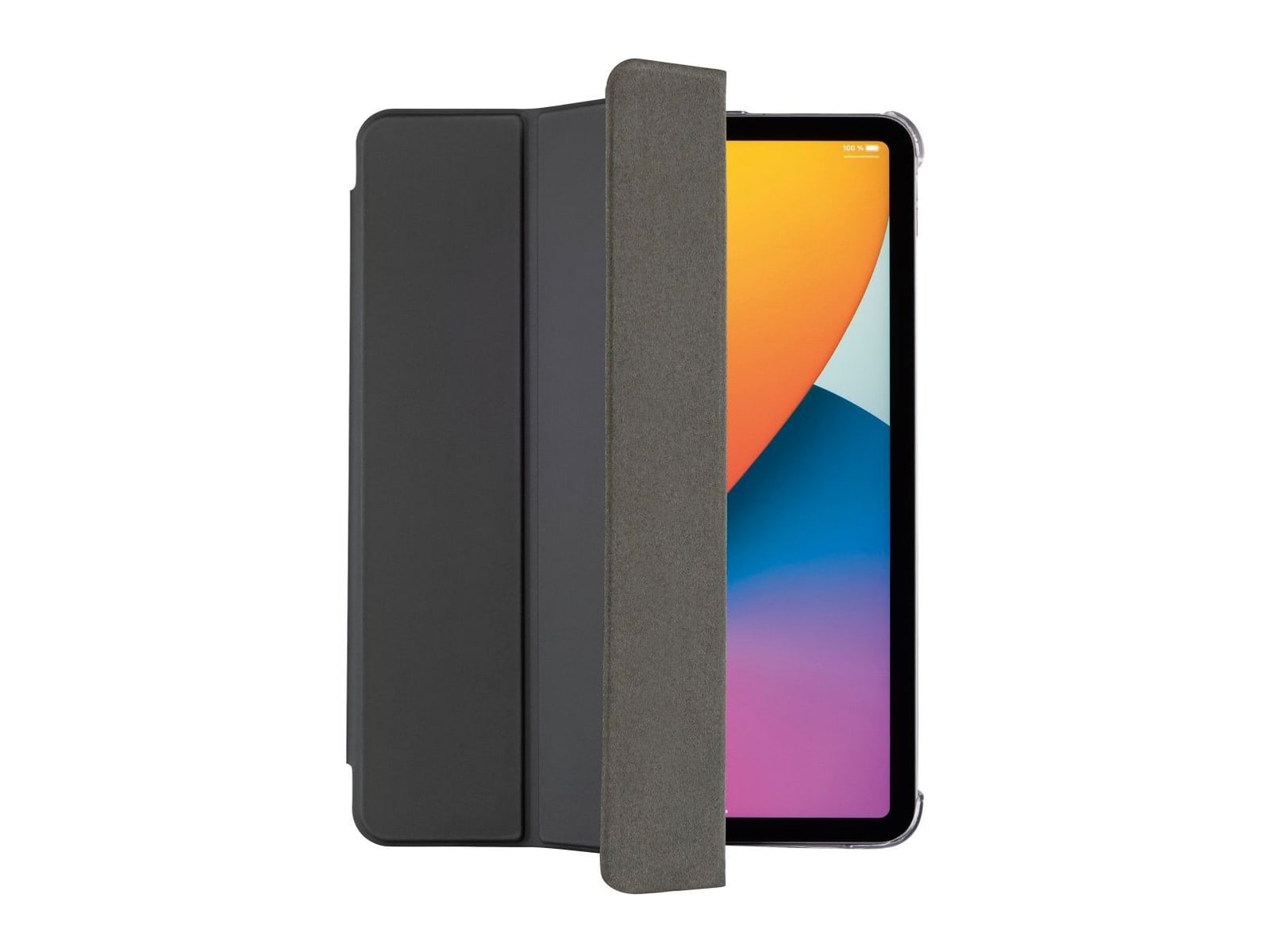 Hama - Fold Clear Folio with Stylus Compartment - Apple iPad 11" (2025) - Black