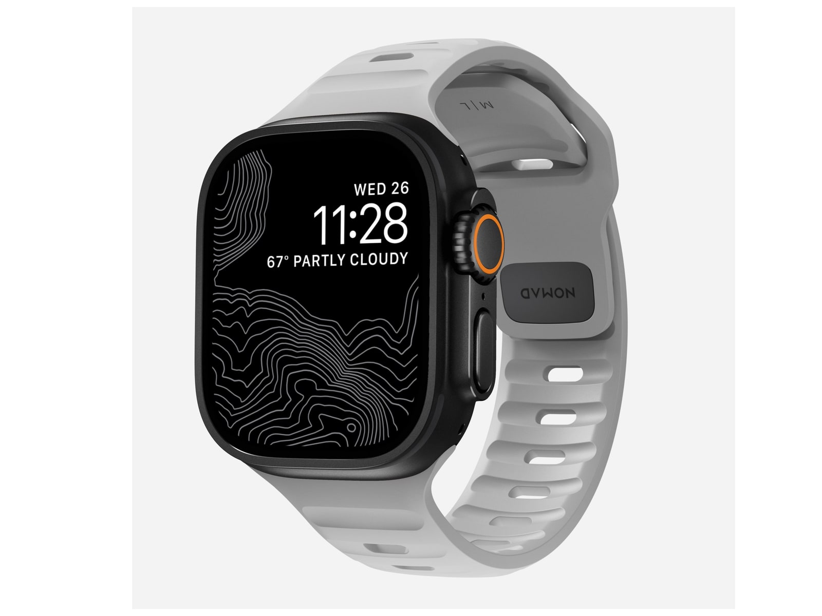 Nomad - Sport Band - 46mm/49mm Watch Bands - Lunar Gray