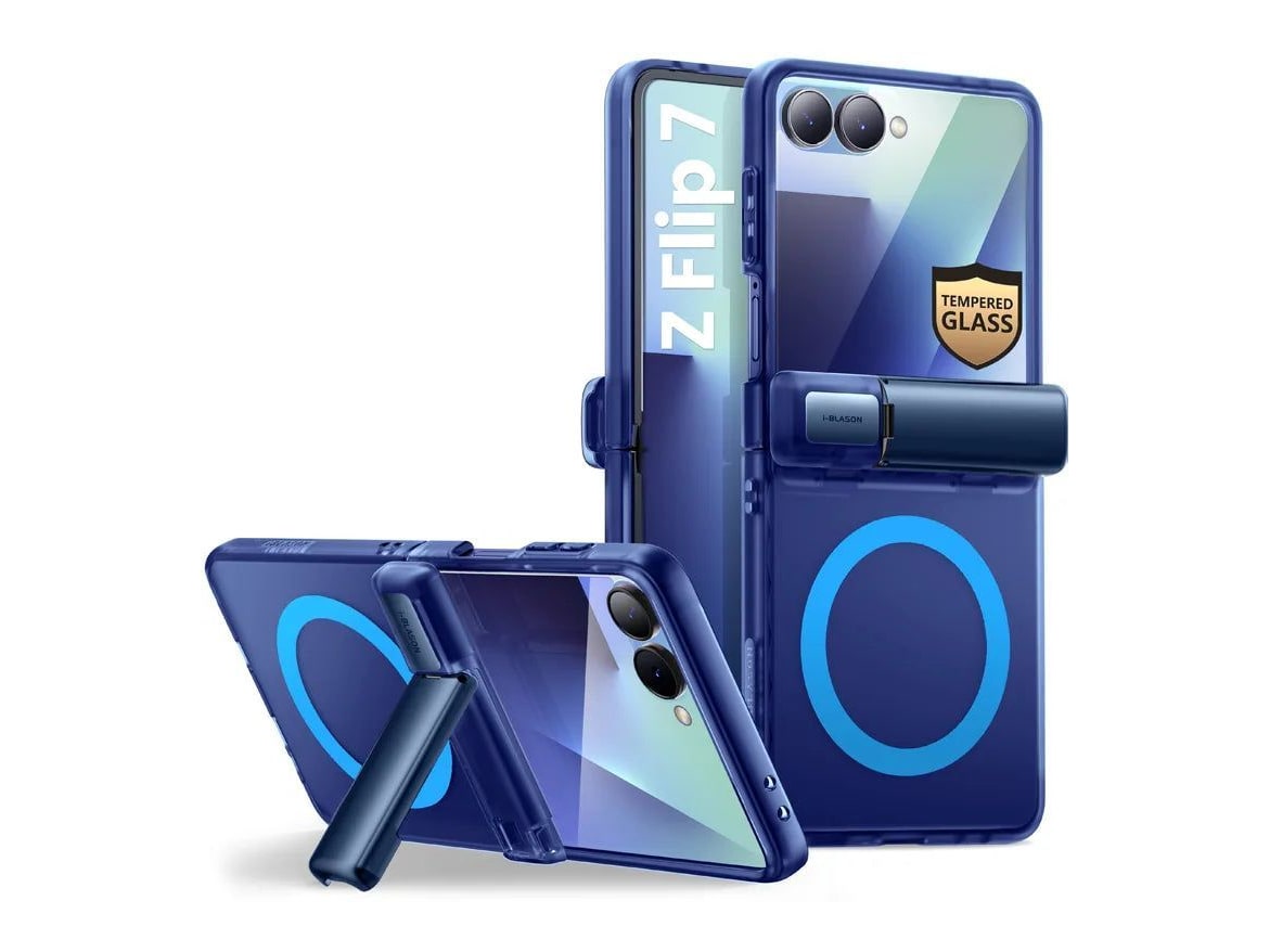 i-Blason - Cosmo Classic - Galaxy Z Flip 7 - Frost Blue