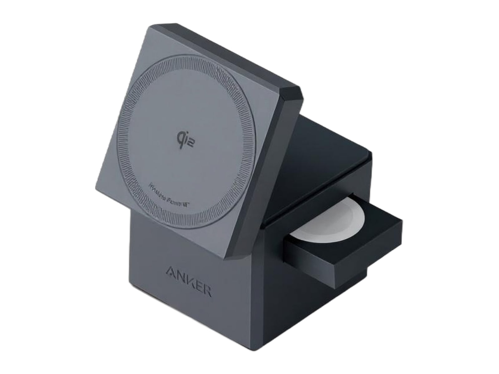 Anker - 3-in-1 Cube with Qi2 Wireless Chargers