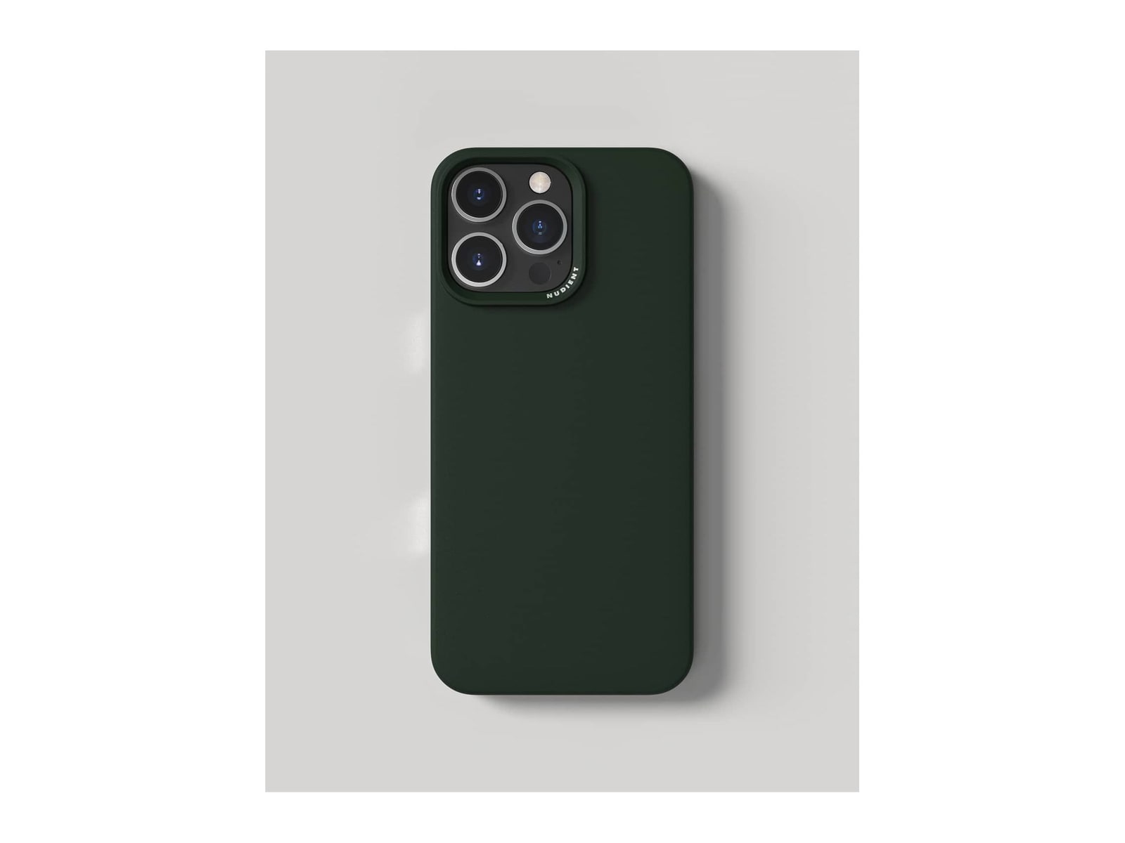 Nudient - Thin Case with MagSafe for iPhone 16 Pro Max - Moss Green