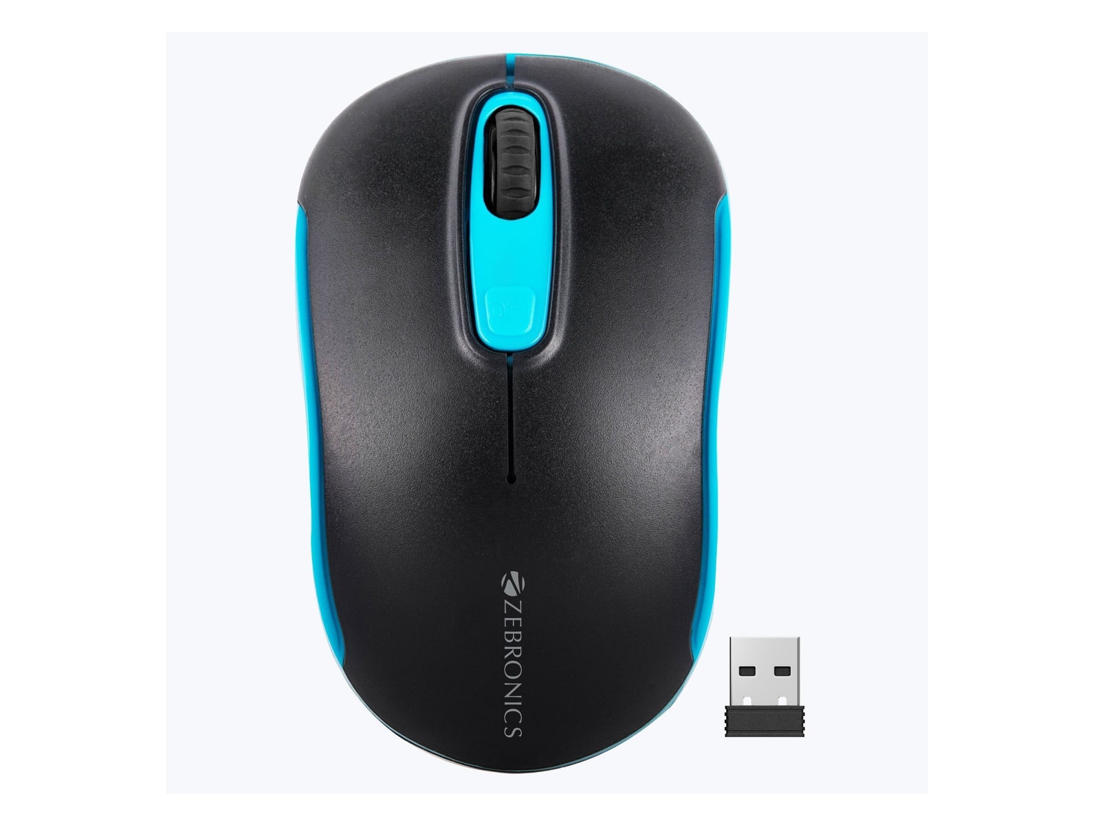 Zebronics - Zeb Dash Pro Wireless Mice - Blue