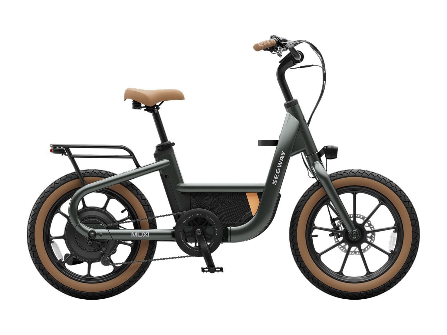 Segway - MUXI Electric Bike Olive Rush Electric Bikes