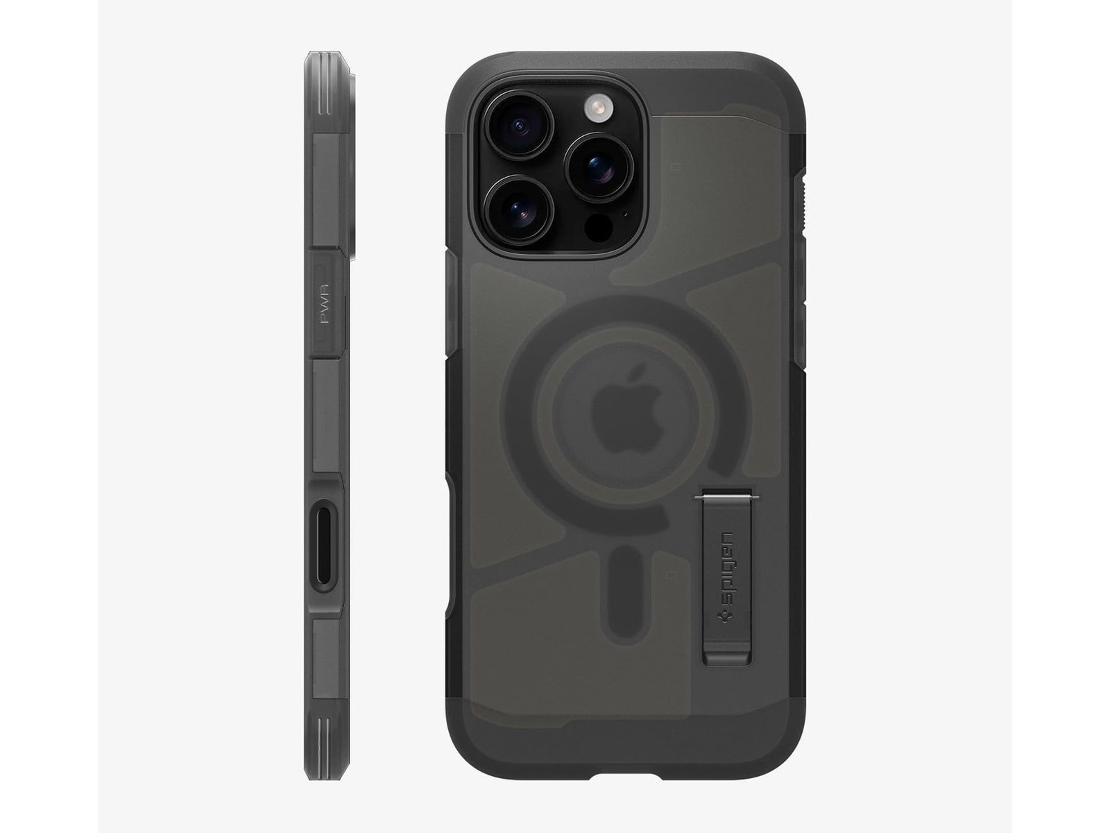 Spigen - Tough Armor T AI (Mag Fit) - iPhone 16 Pro Max - Frost Black