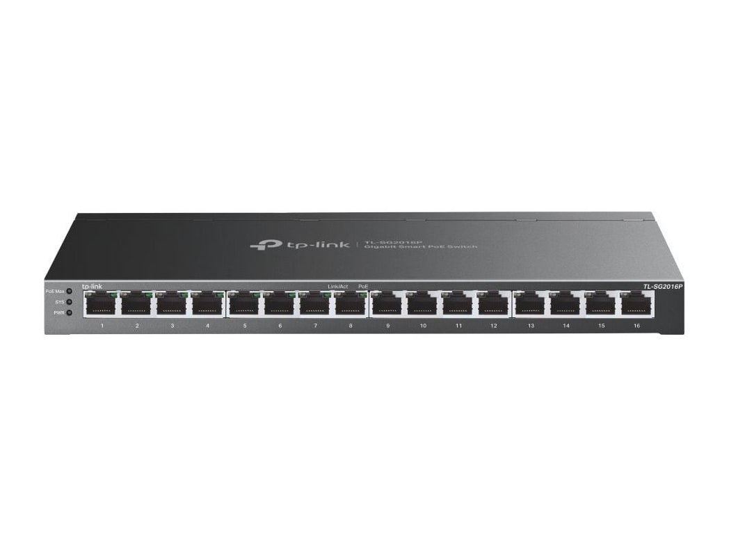 TP-Link - TL-SG2016P PoE Switches