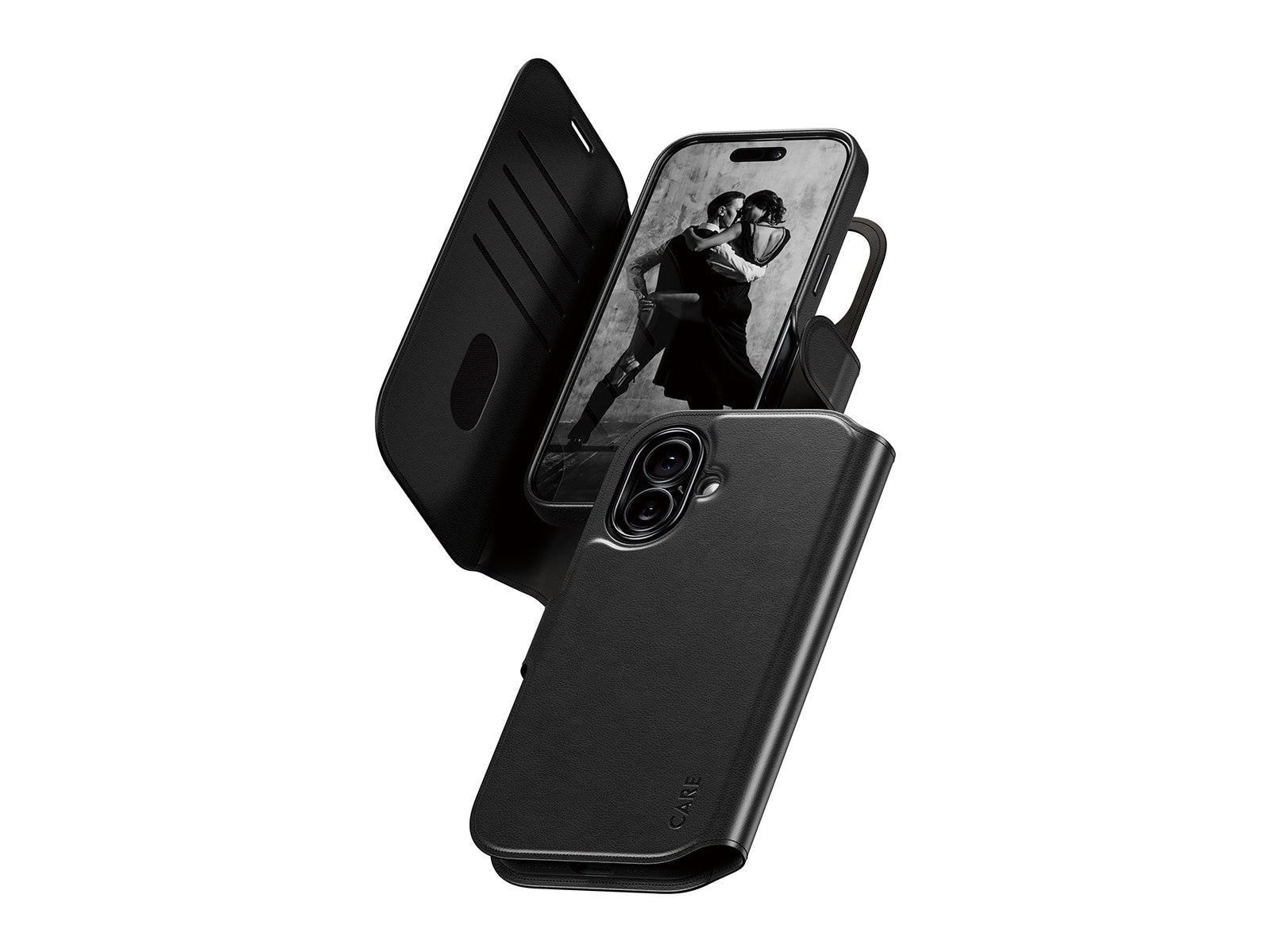 PanzerGlass - CARE Tango 2-in-1 Wallet Case w. MagSafe iPhone 17