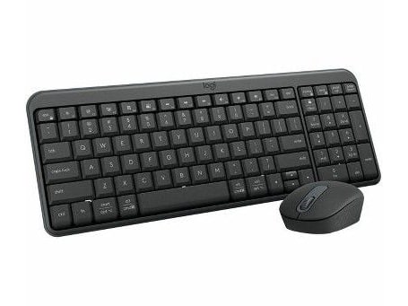 Logitech - MK250 Combo Bluetooth Wireless Keyboards - Gray