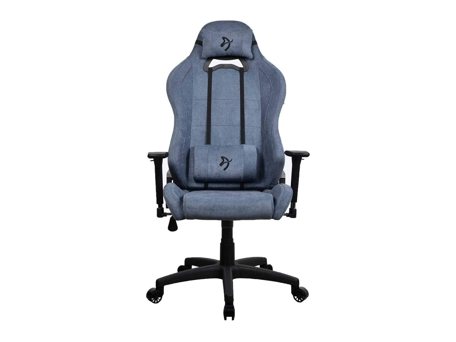 Arozzi - Torretta Series Soft Fabric Gaming Chair - Blue