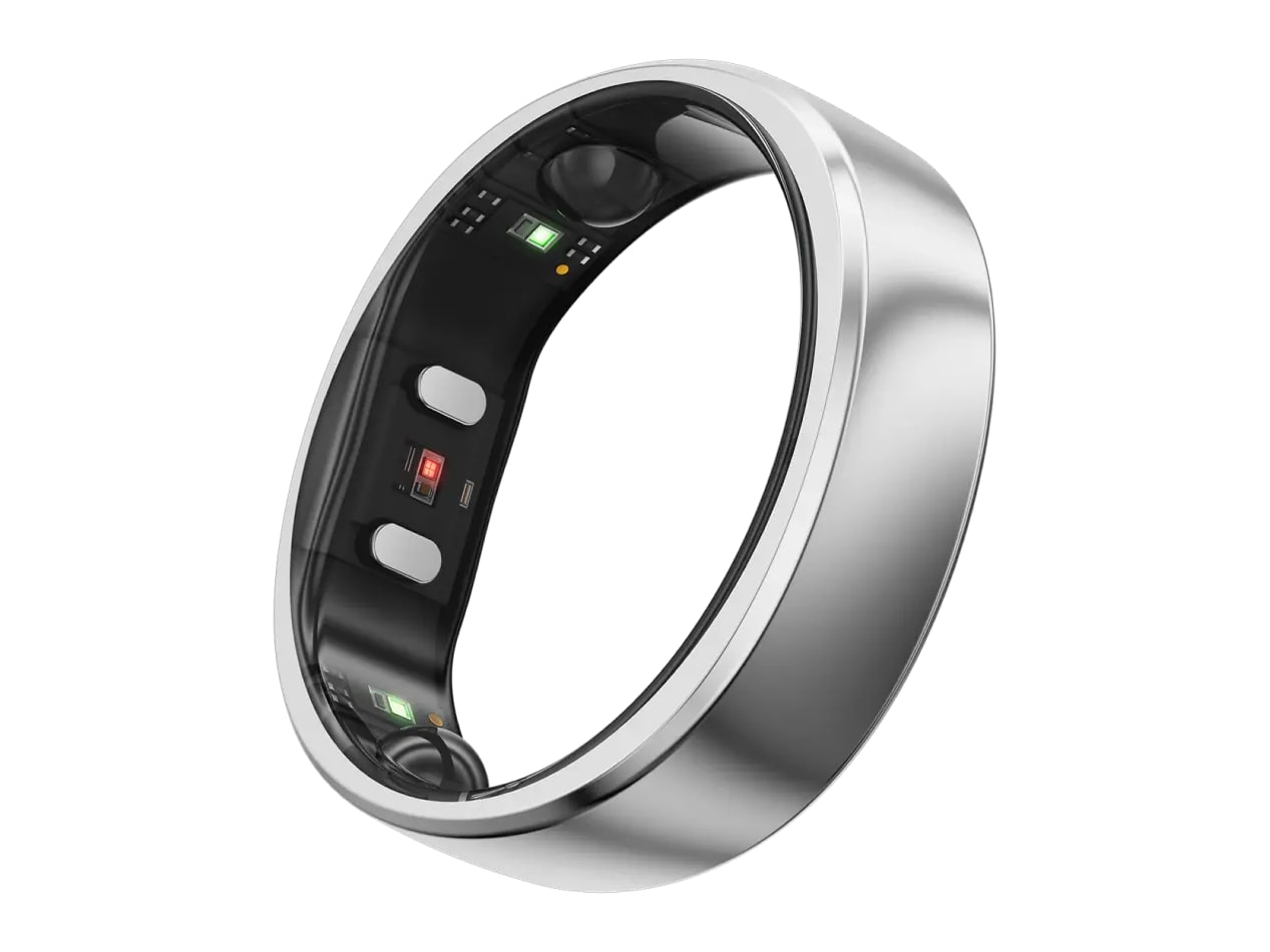 RingConn - Gen 2 Size 7 Smart Rings - Future Silver
