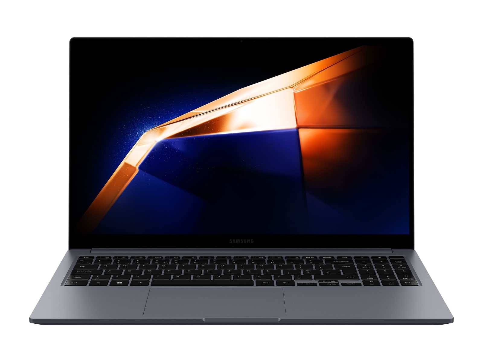Samsung - Galaxy Book4 15.6" - Intel Core 3 100U chip - 8GB Memory - 256GB SSD - Gray