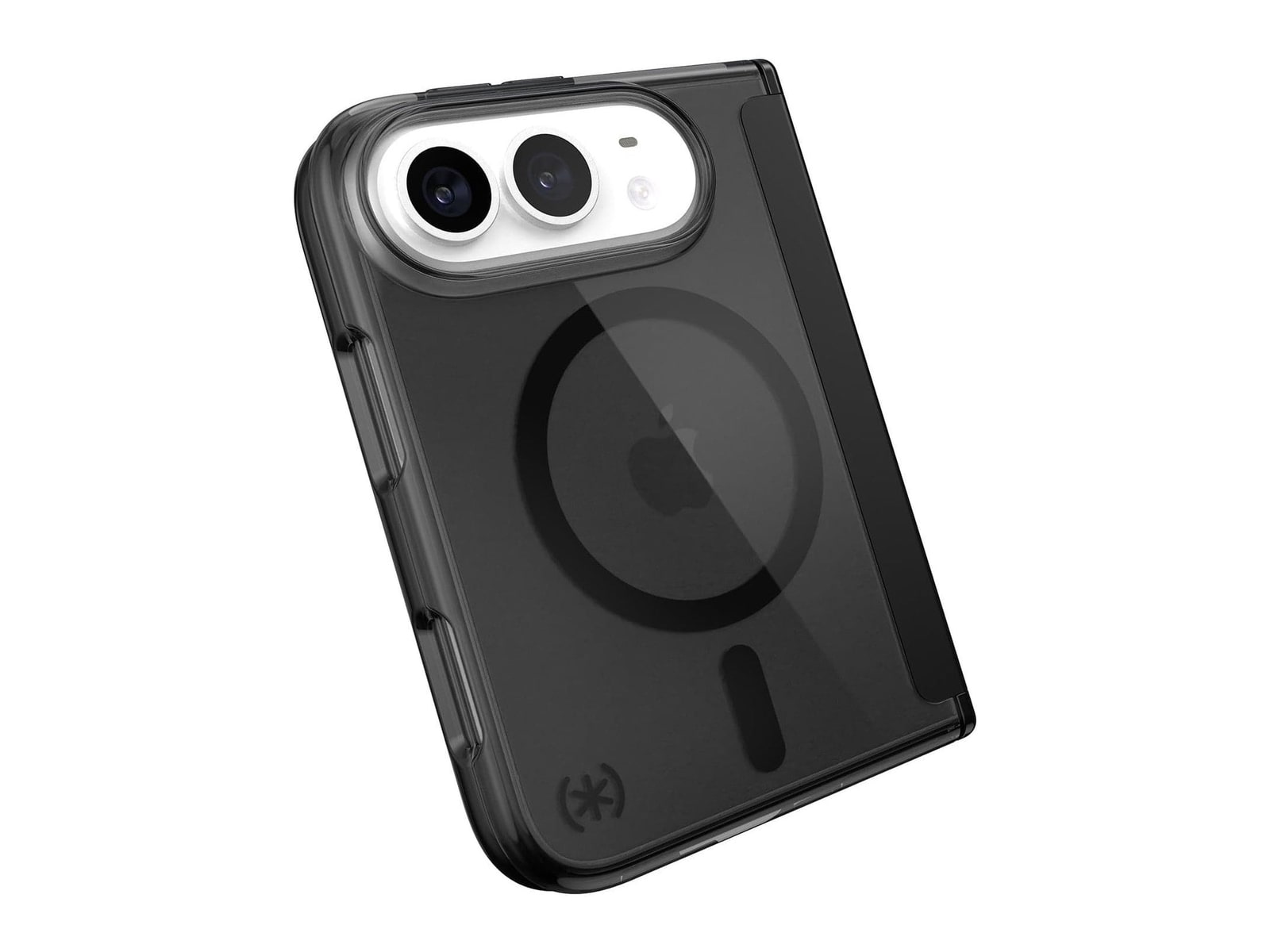 Speck - Presidio Lux Fold MagSafe - iPhone Duo - Obsidian Tint/Black