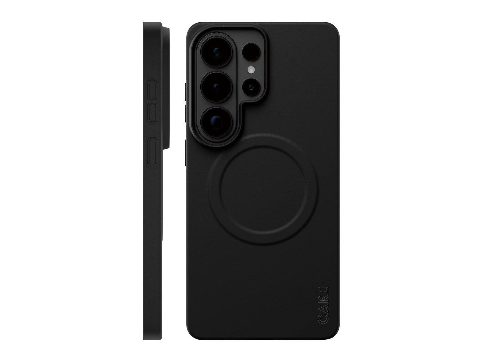 PanzerGlass - CARE SL1M Case Black w. Qi Samsung Galaxy S26 Ultra