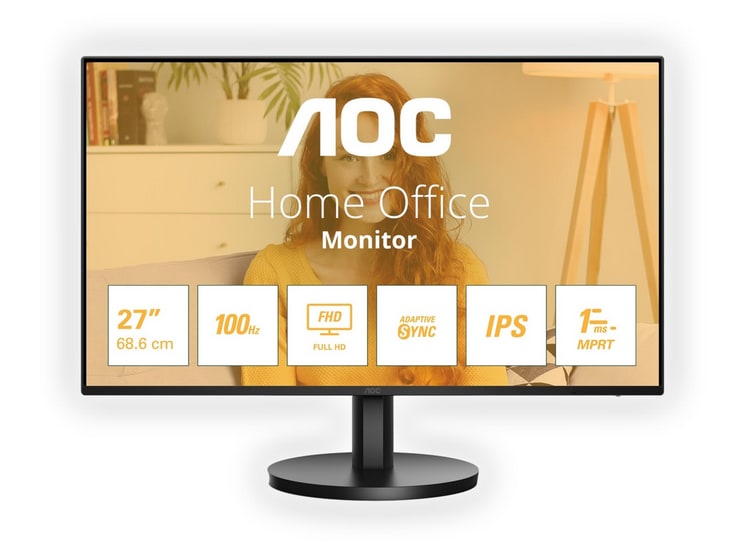 AOC - 27" 27B3HA2 Full HD 100Hz Professional Monitors (EU)