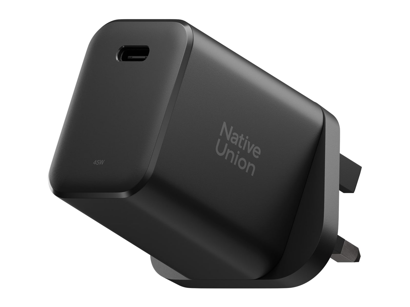 Native Union - Fast GaN Charger PD 45W (UK) Black Wall Chargers
