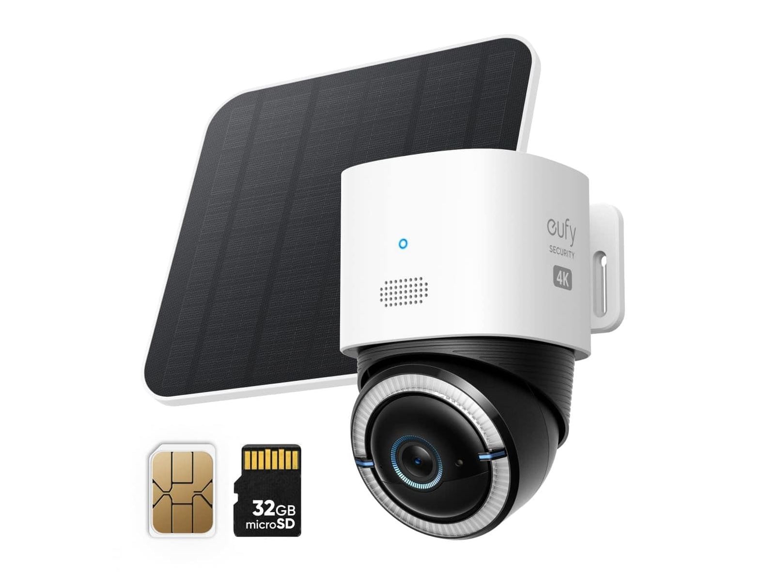 Eufy - 4G LTE Cam S330 (with SIM and 32GB microSD) Security Cameras