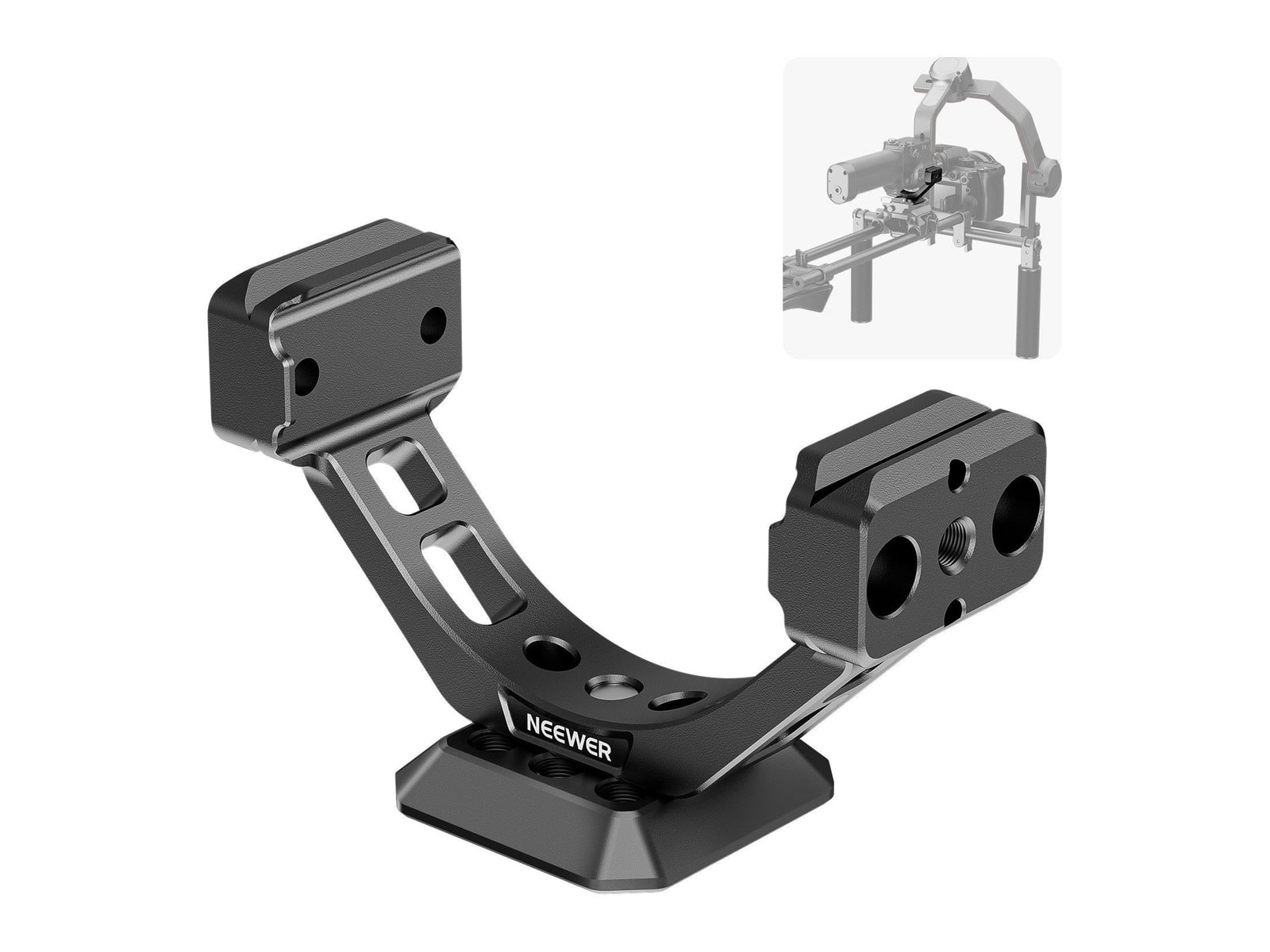 Neewer - GA030/GA030P Arca Type NATO Mount Adapter For DJI RS3/Pro RS4/Pro Camera Accessories