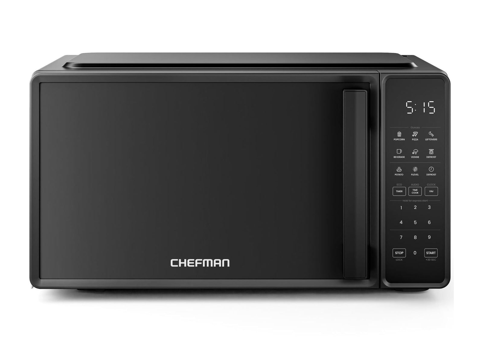 Chefman - Countertop 0.7 Cu. Ft. Digital Microwave Oven Microwaves
