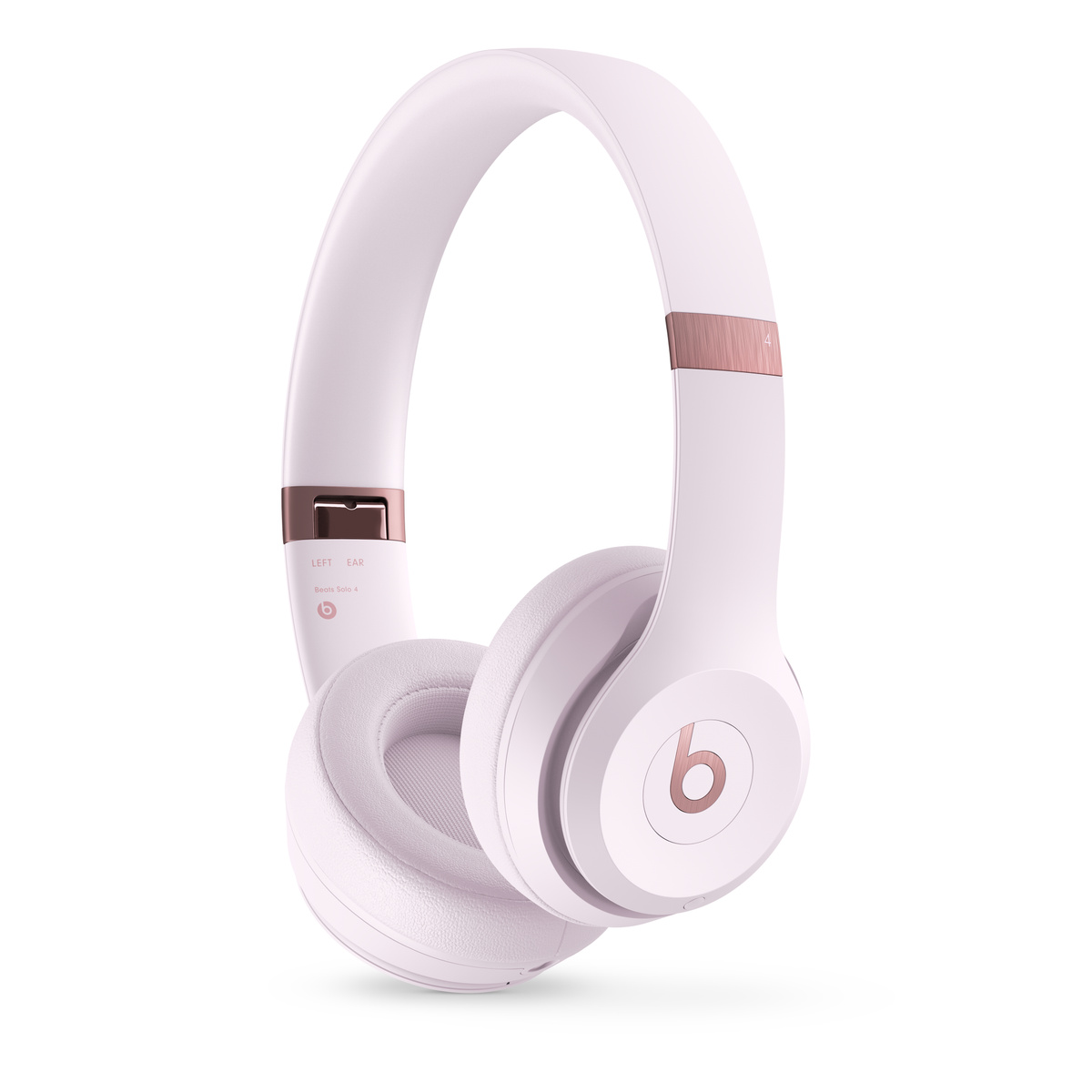 Beats - Solo 4 Bluetooth 5.3, USB-C On-Ear Headphones - Cloud Pink