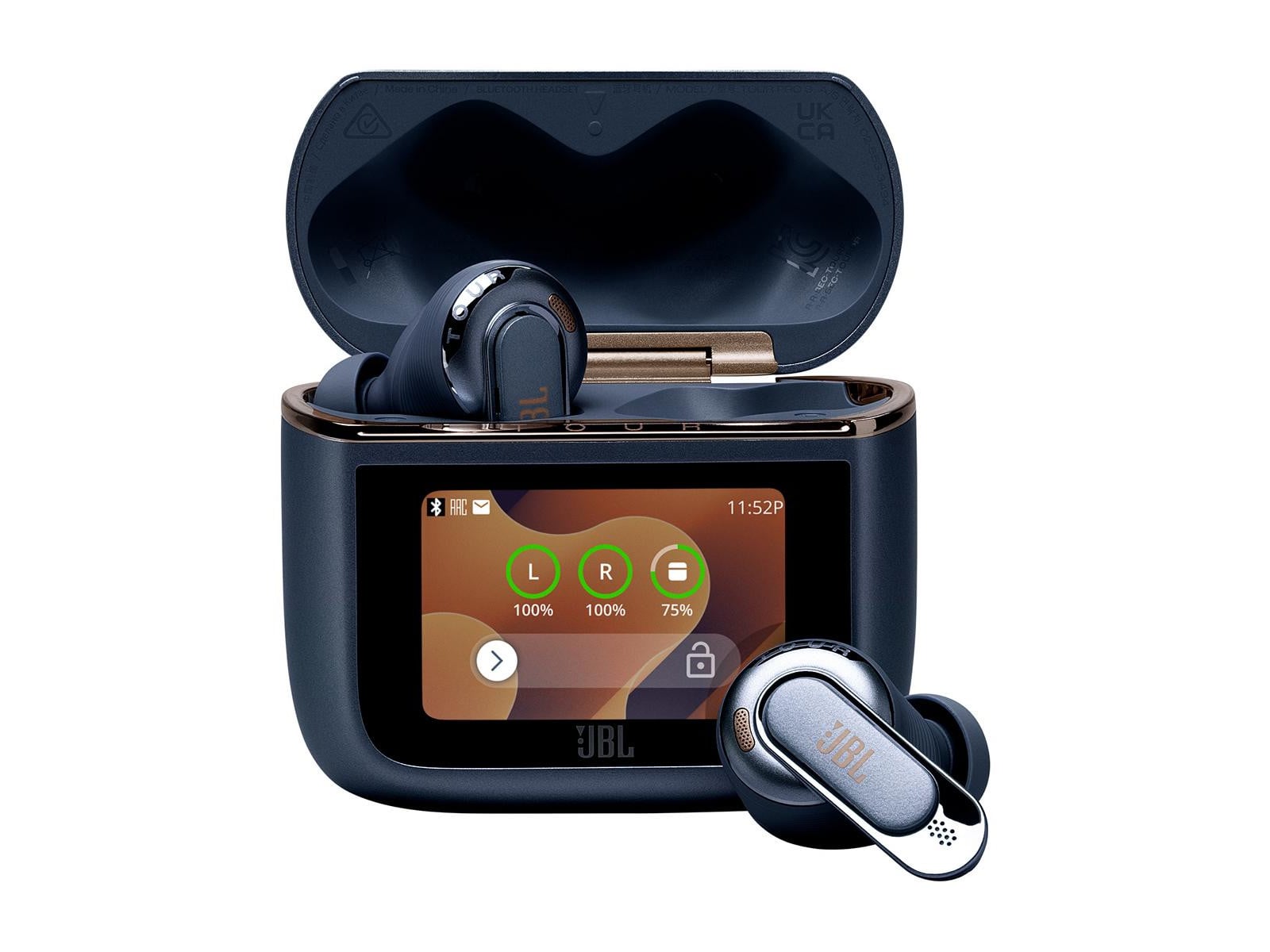 JBL - Tour Pro 3 True Wireless Earbuds - Blue