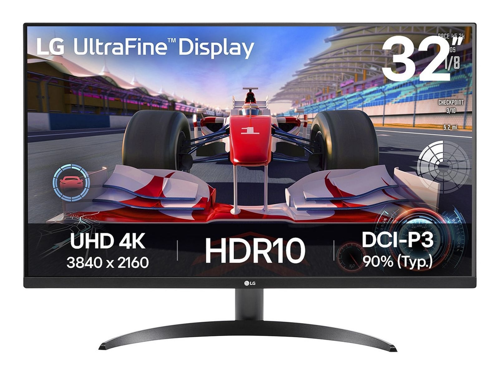 LG - 31.5" 32UR500K-B 4K UHD 60Hz 4K/5K Monitors