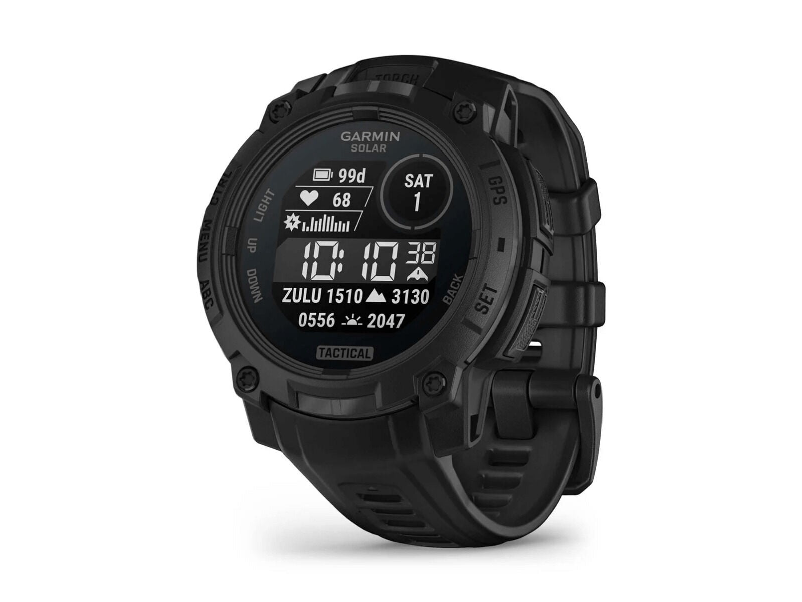 Garmin - Instinct 3 Solar Tactical Edition Smart Watches - Black