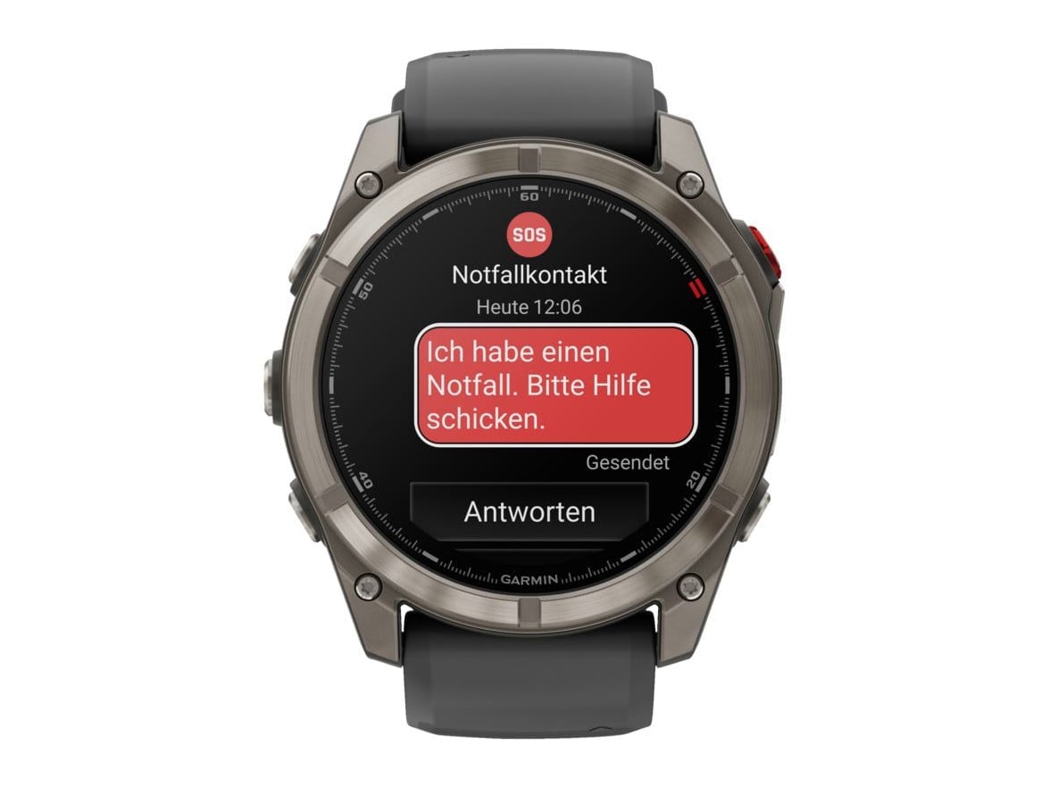 Garmin - fenix 8 Pro AMOLED 51mm Smart Watches - Graphite/Black