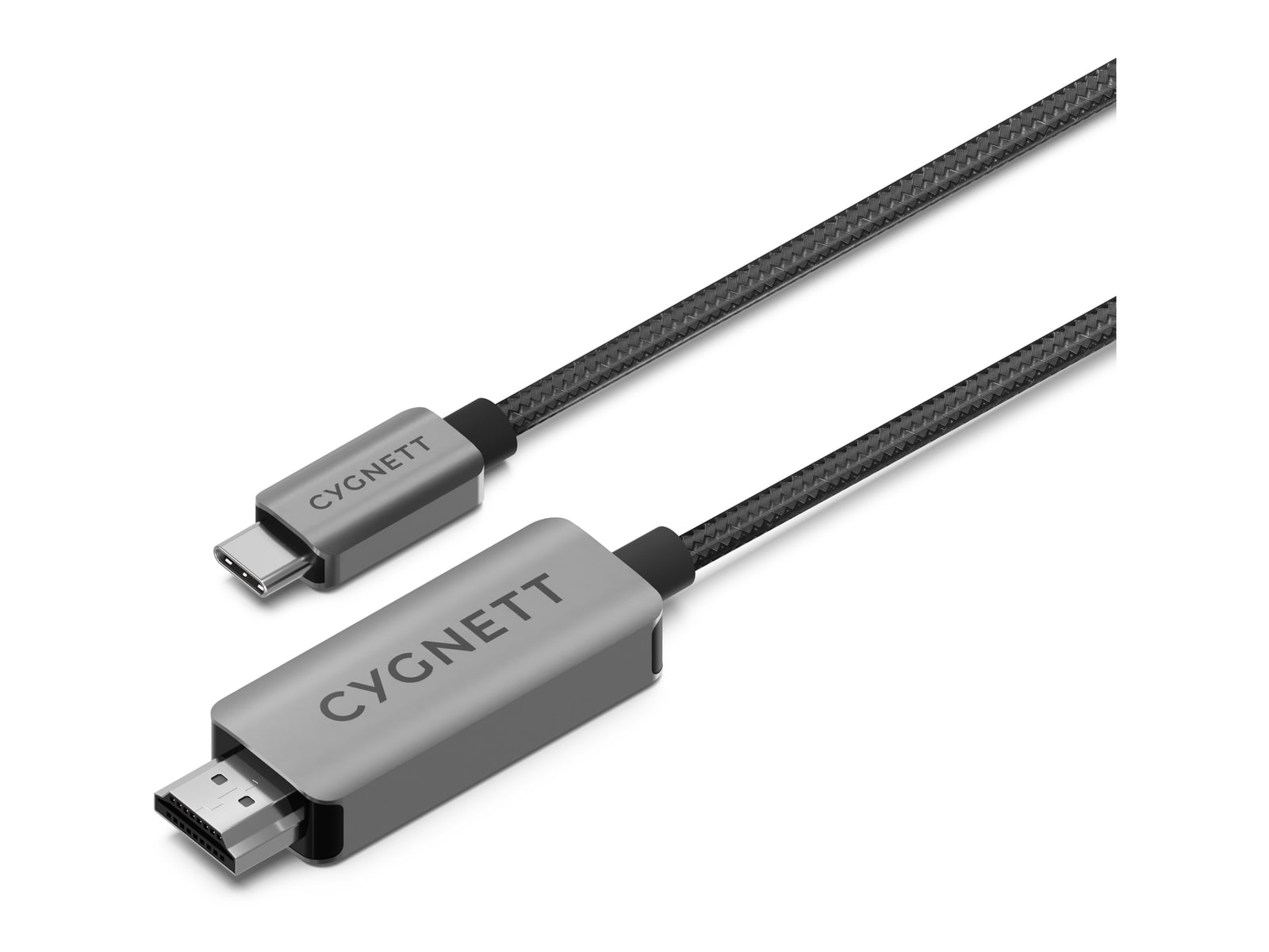Cygnett - Unite 8K USB-C to HDMI Cable - 2.5M - Black Video Adapters