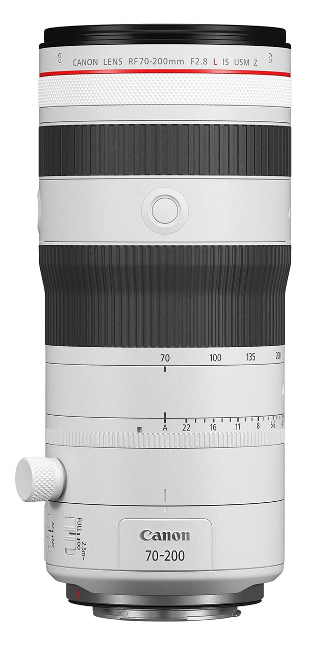 Canon - RF 70-200mm F2.8 L IS USM Z Camera Lenses - White