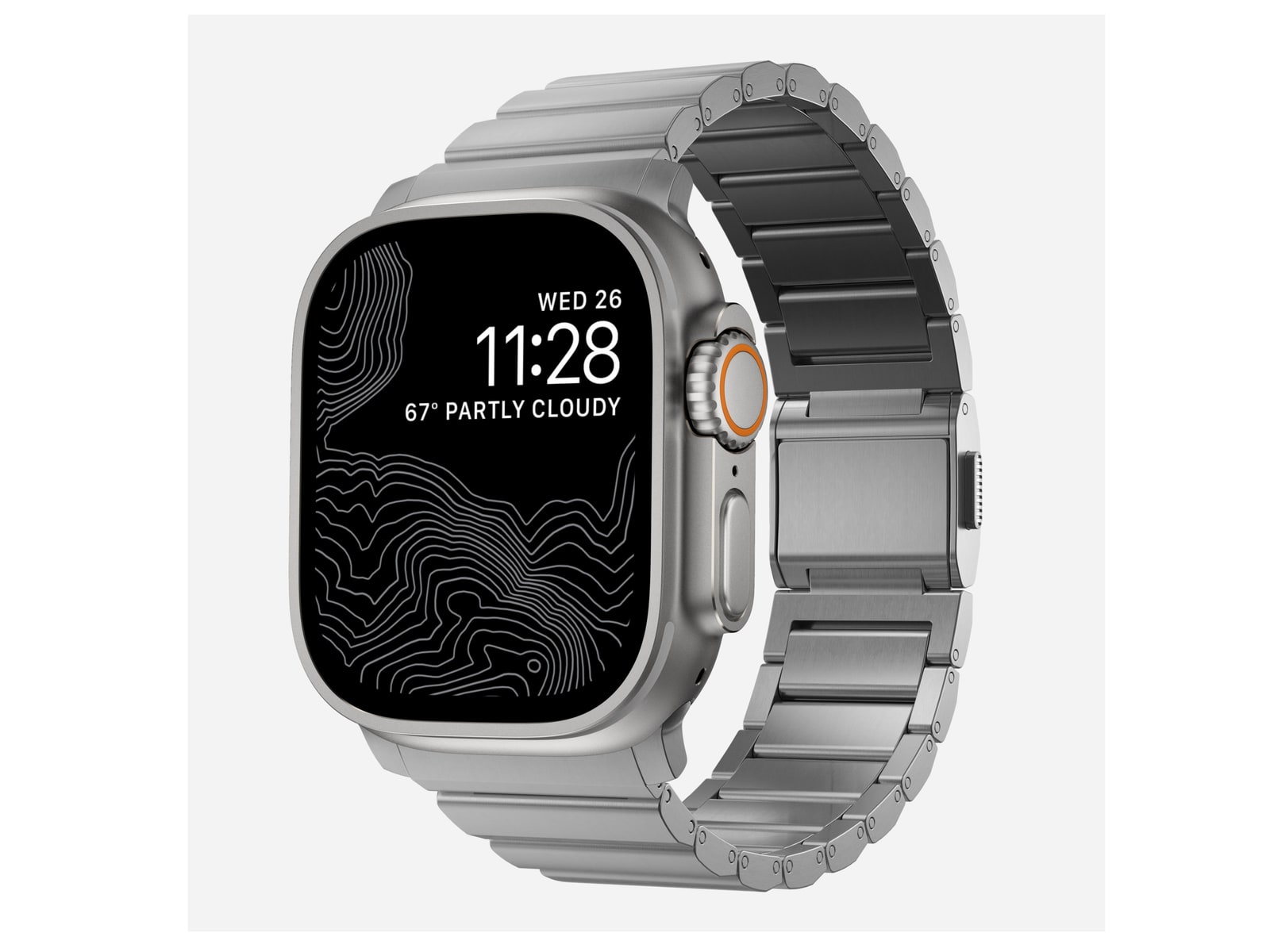 Nomad - Titanium Band - 46mm/49mm - Natural Hardware - V2