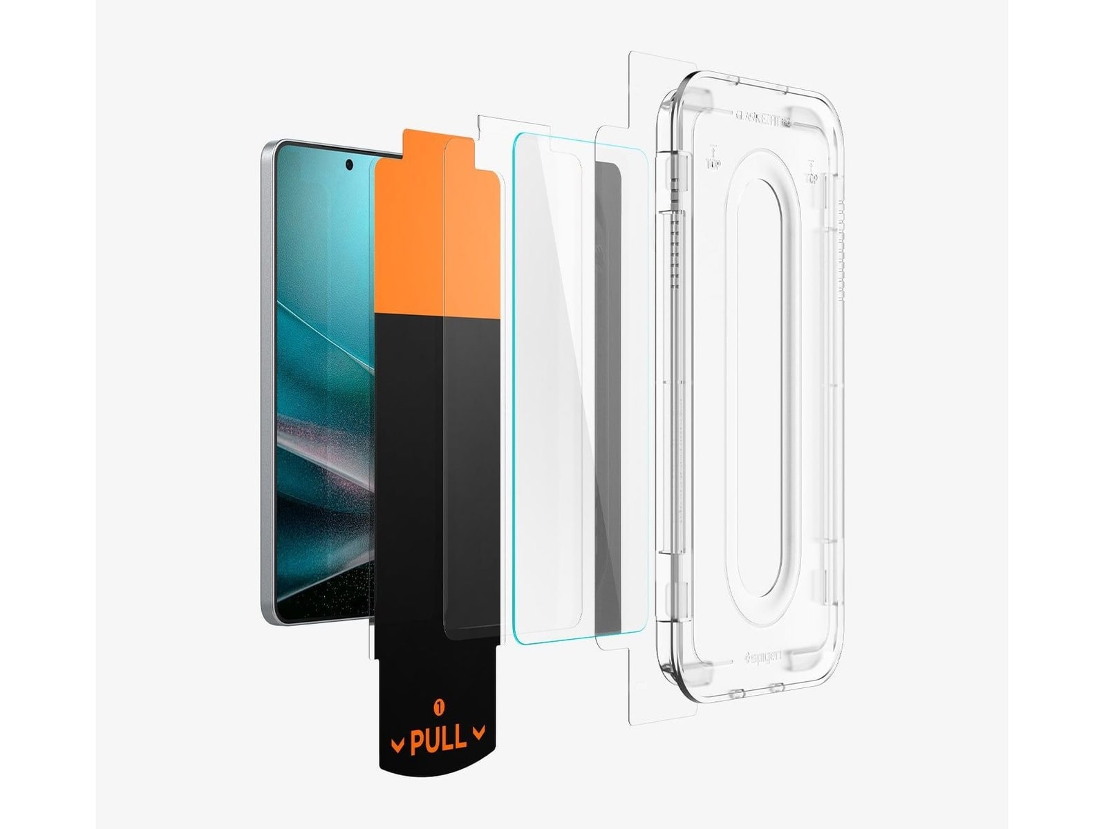 Spigen - GLAS.tR EZ Fit Pro - Galaxy S25 Edge - Transparency
