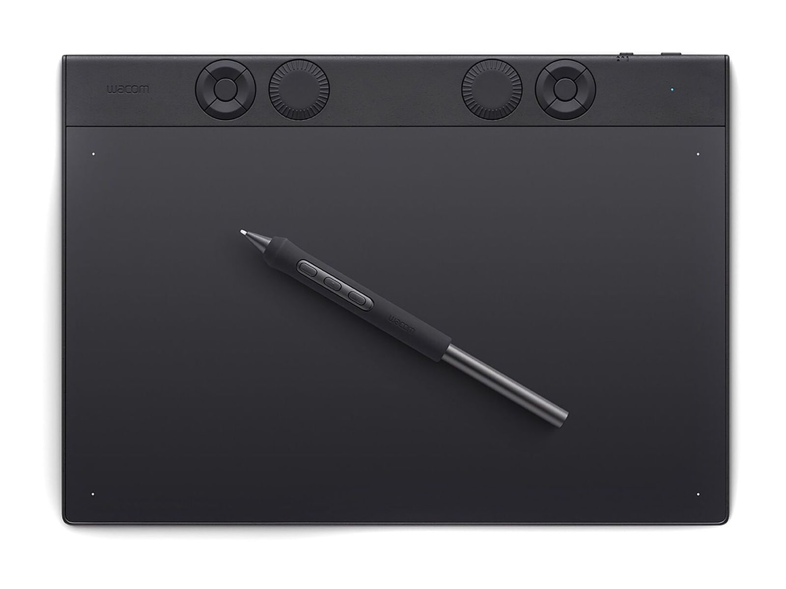 Wacom - Intuos Pro Medium (Pro Pen 3) Bluetooth, USB Drawing Tablets - Black