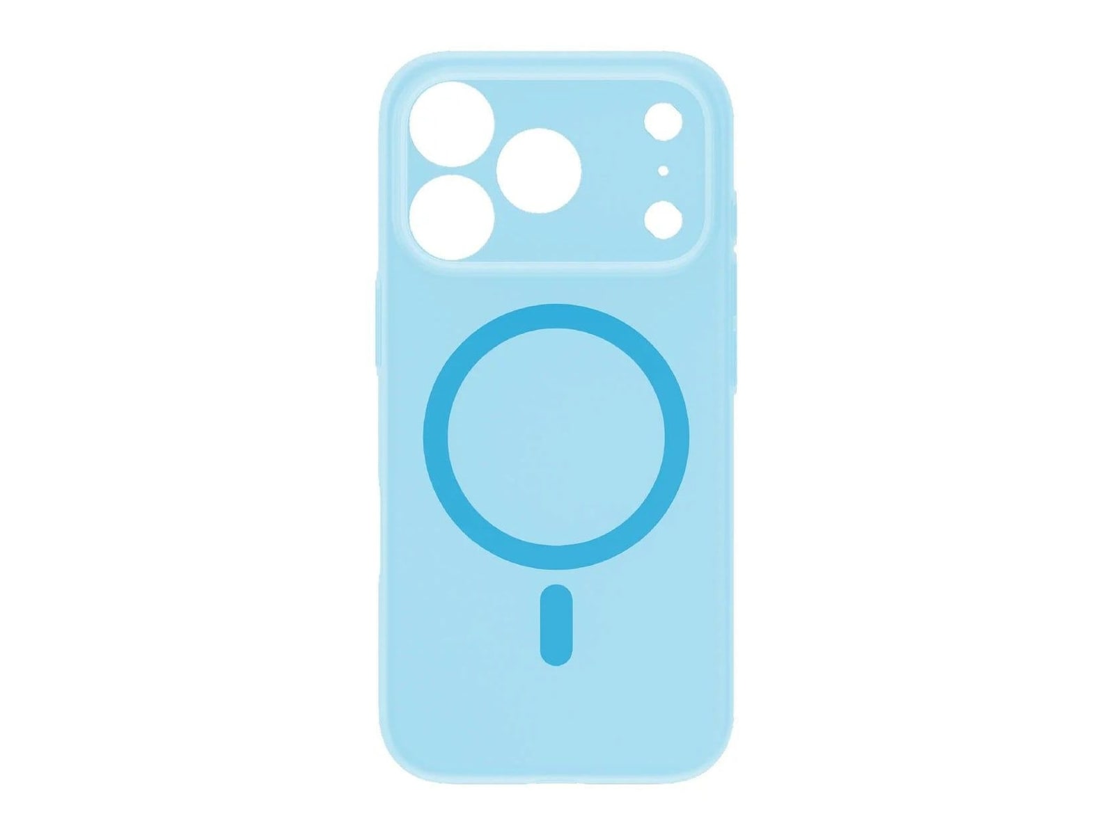 MOMAX - Soma Slim Ultra-Thin Magnetic Case - iPhone 18 Pro - Transparent Blue