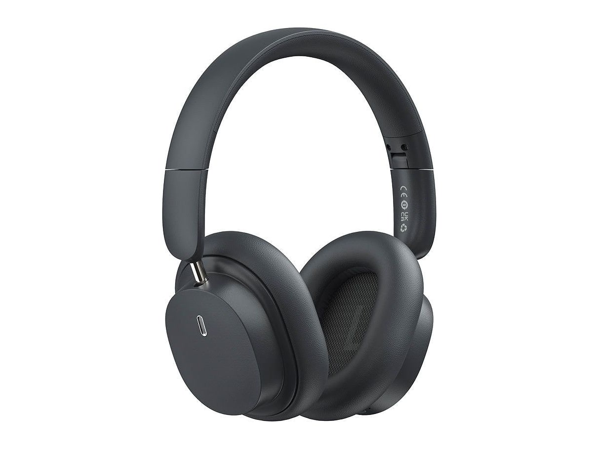 Baseus - Bowie D05 Wireless Over-Ear Headphones - Gray
