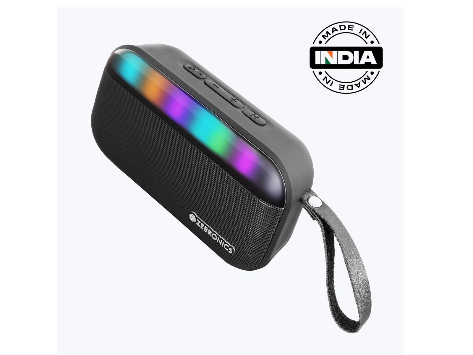 Zebronics - Zeb County 7 Portable Speakers - Black