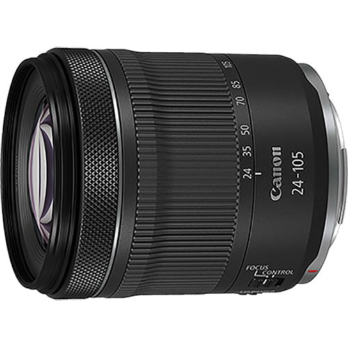 Canon - RF24-105mm F4-7.1 IS STM Camera Lenses - Black