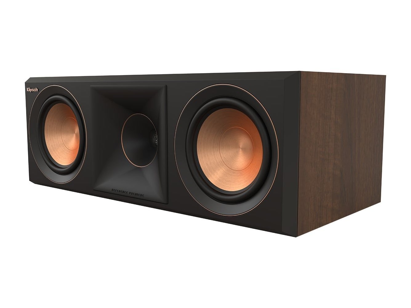 Klipsch - RP-500C II Reference Premiere Walnut Center Channel Speakers - Brown