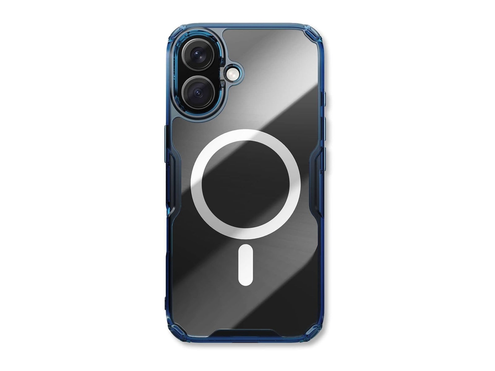 Nillkin - MagSafe Compatible Nature TPU Pro Case - iPhone 16 - Midnight Blue
