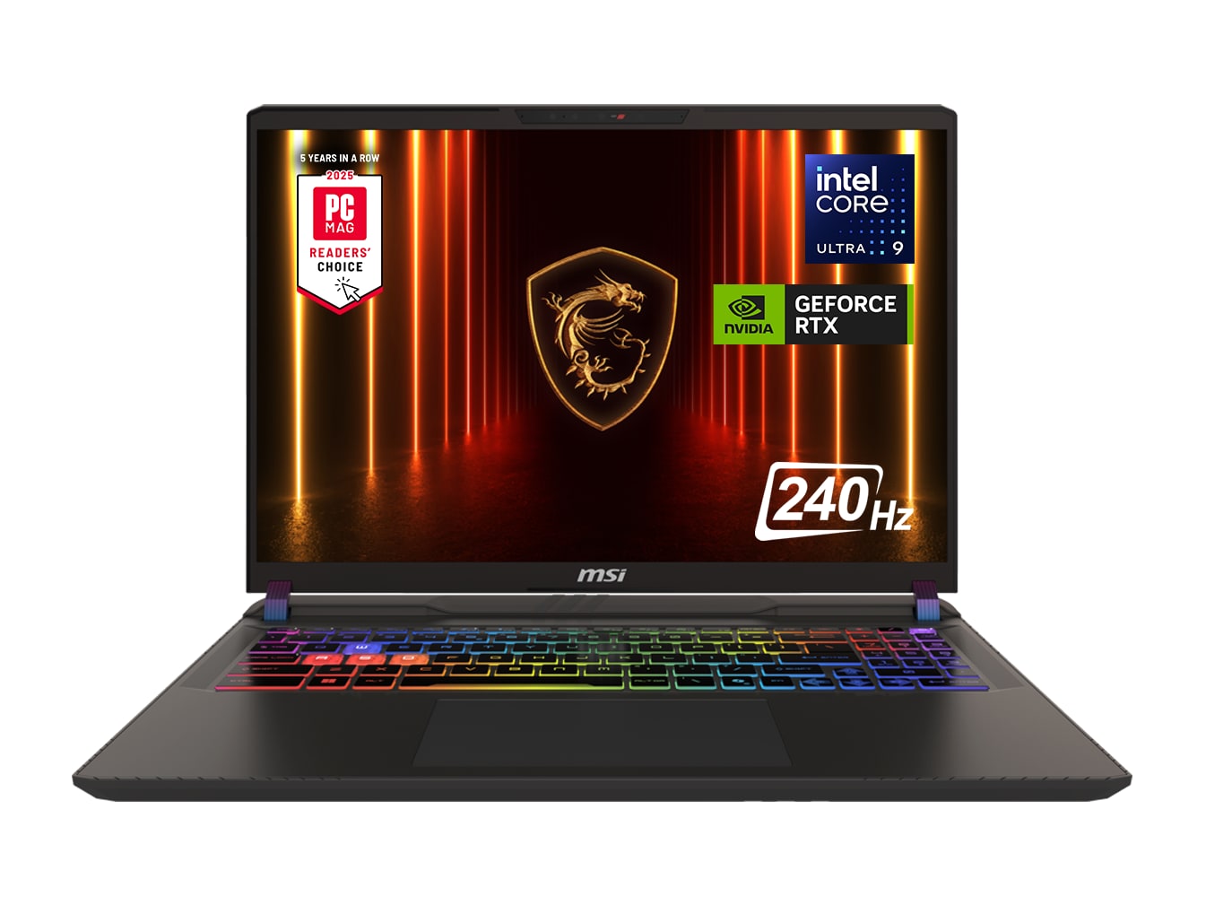 MSI - Vector 16 HX 16 inch - Intel Core Ultra 9 chip - 16GB Memory - 1TB SSD - Cosmo Gray
