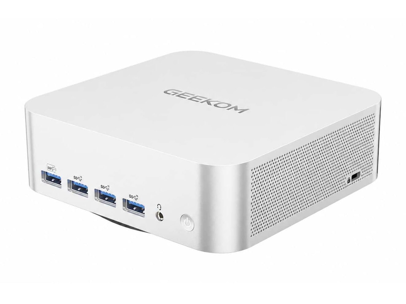 GEEKOM - A8 Max - AMD Ryzen 7 8745HS chip - 16GB Memory - 1TB SSD - Silver