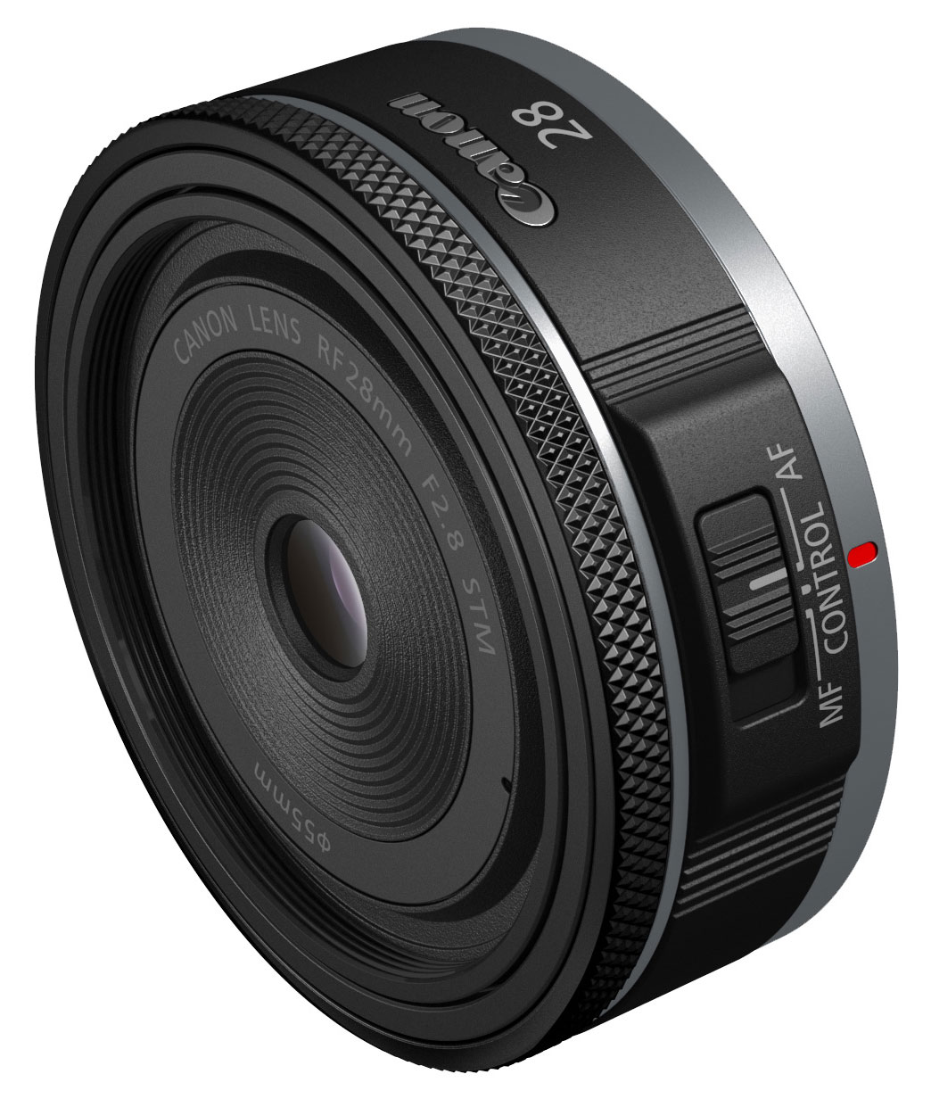 Canon - RF28mm F2.8 STM Camera Lenses - Black