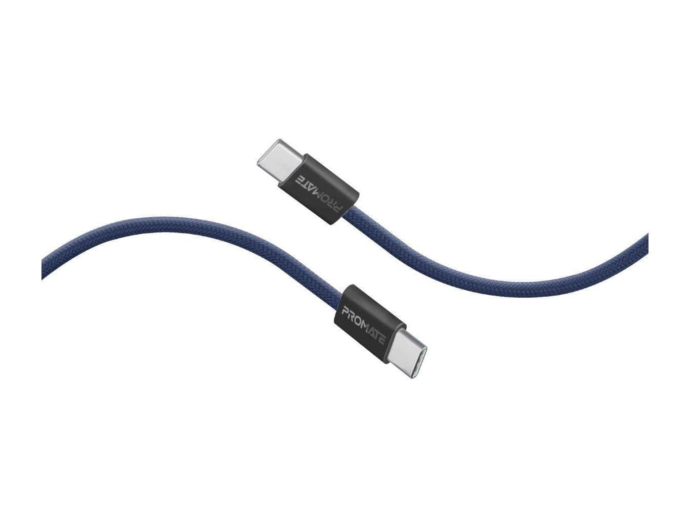 Promate - EcoLine-CC200 Navy USB-C Cables