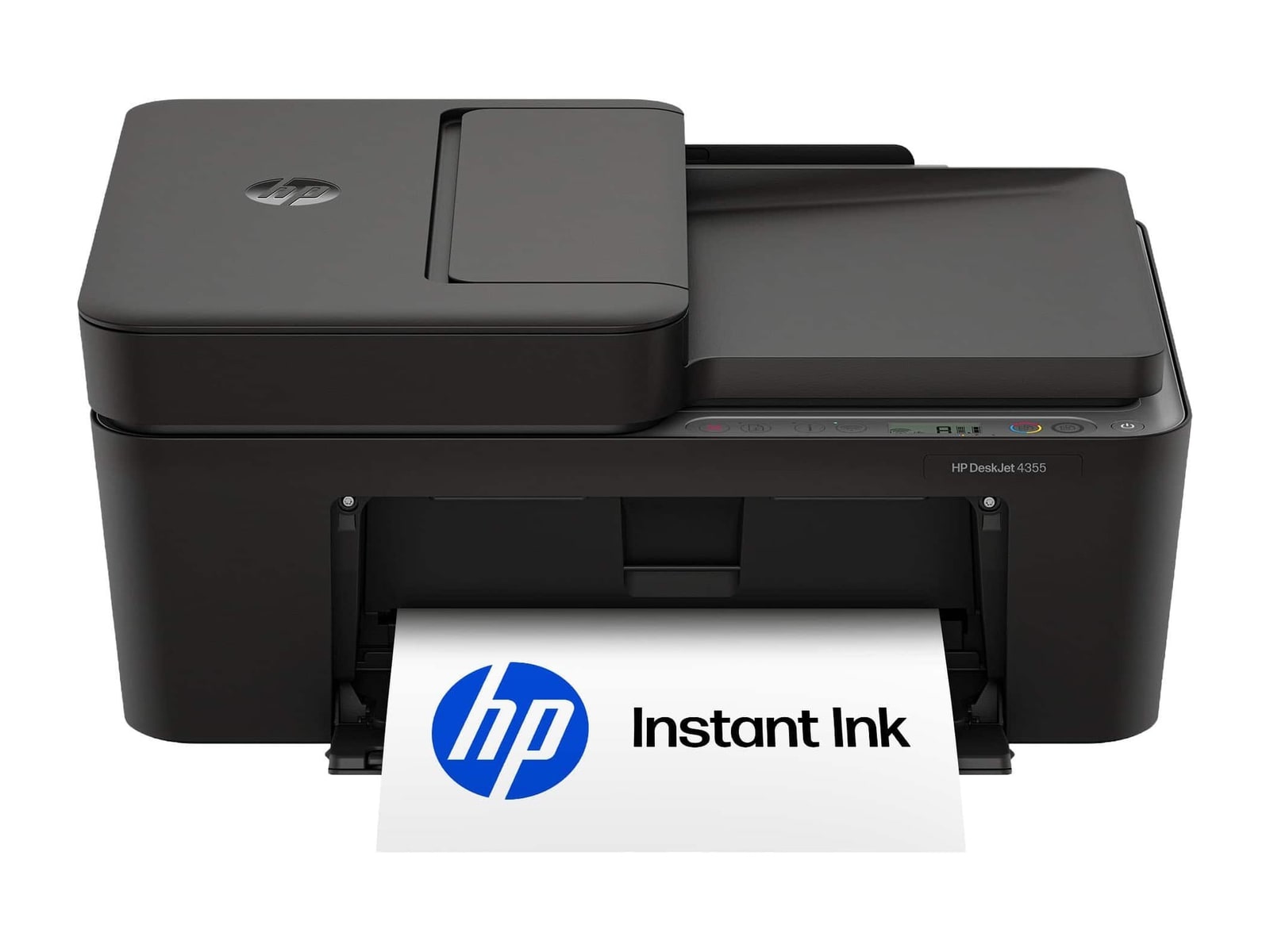HP - DeskJet 4355 Wi-Fi Printers - Black