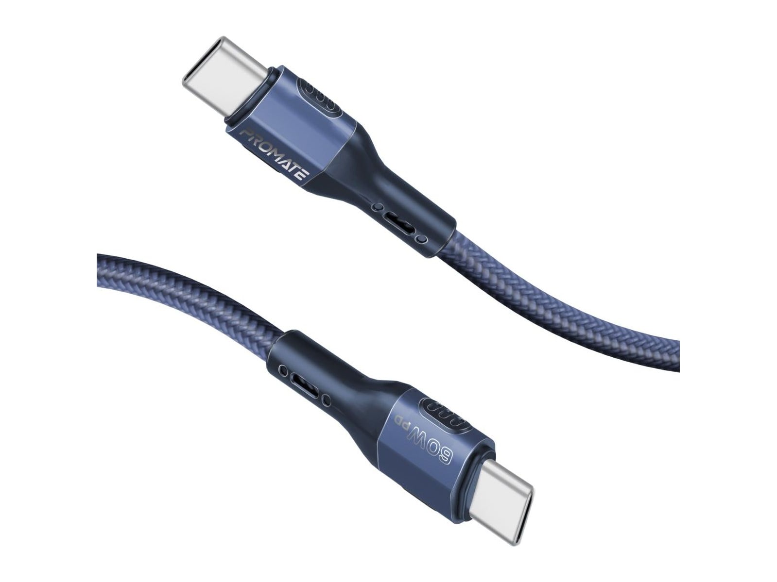 Promate - FletchLink-CC USB-C Cables - Blue