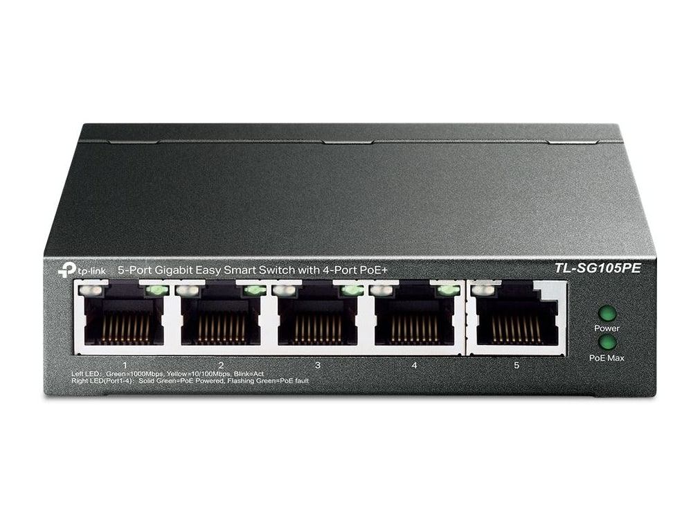 TP-Link - TL-SG105PE PoE Switches