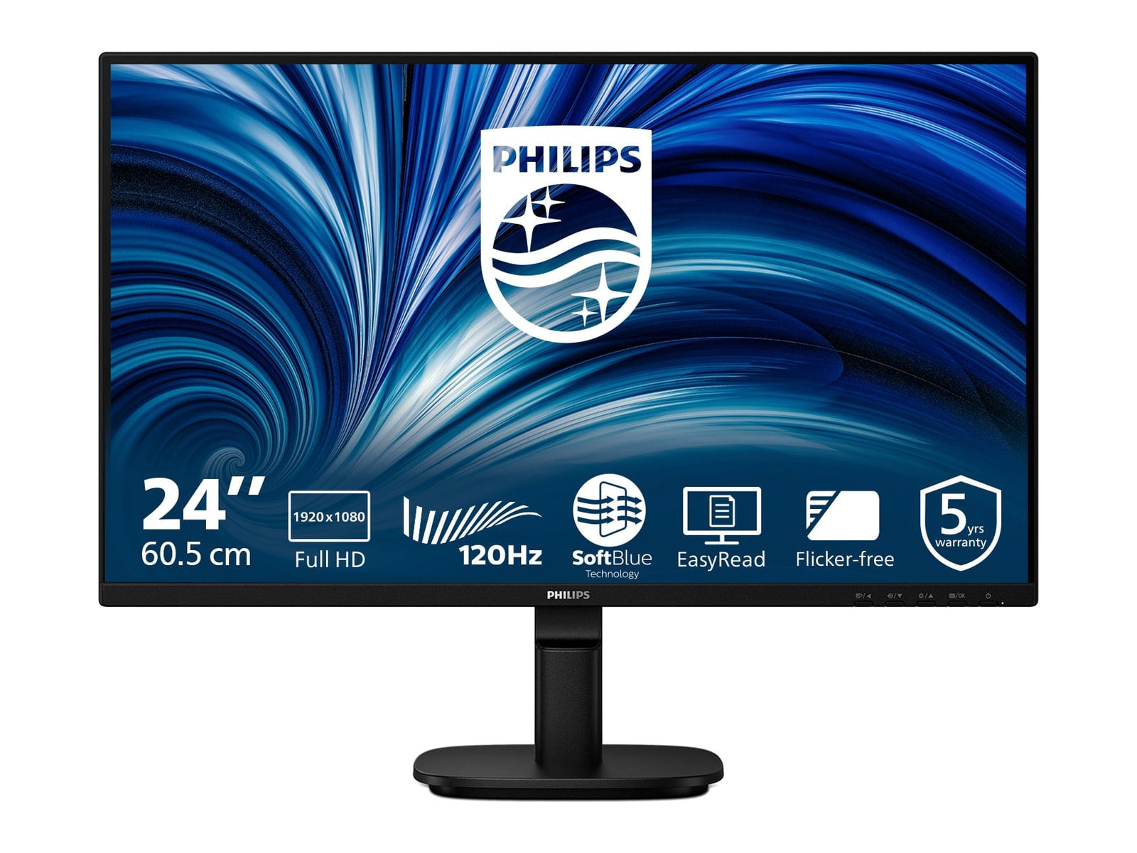 Philips - 23.8" 24B2N2200 Full HD 120Hz Professional Monitors (EU)