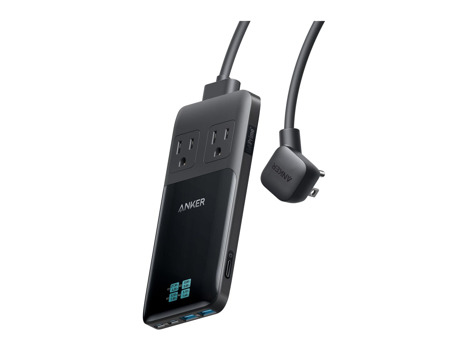 Anker - Prime 6-in-1 Charging Station (140W) Wall Chargers