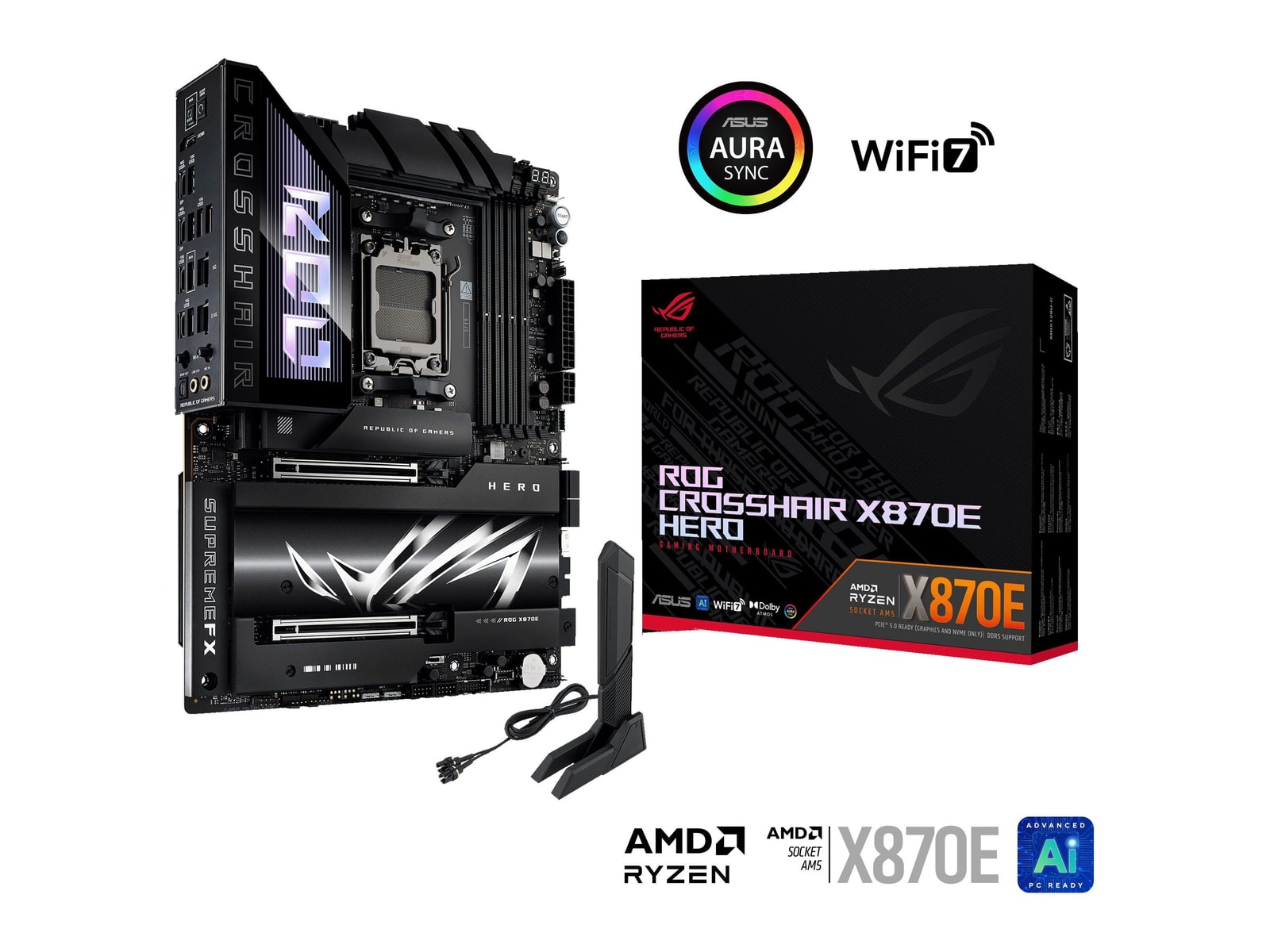 ASUS - ROG Crosshair X870E Hero Motherboards