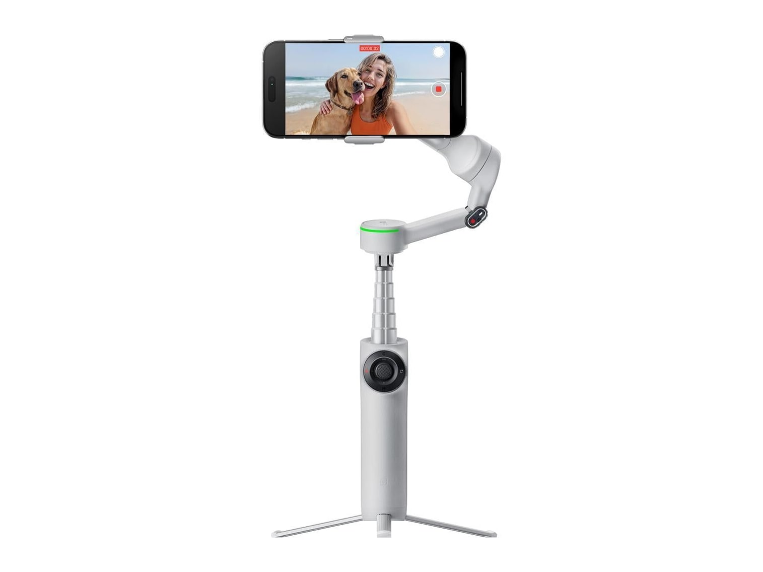 Insta360 - Flow 2 Pro AI-Powered Smartphone Gimbal Camera Accessories - Gray
